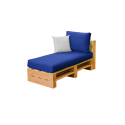 Module chaise longue MODULPOP océan