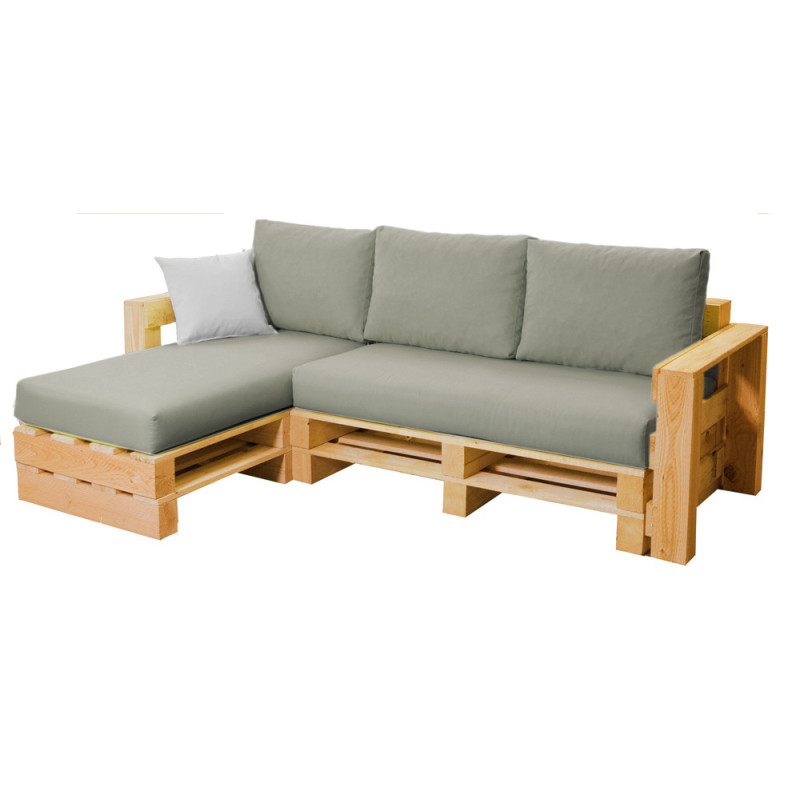 Modulpop Combinaison chaise longue 2 places