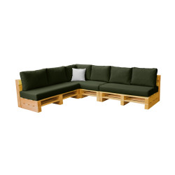 Combinaison carrée 6 places MODULPOP kaki