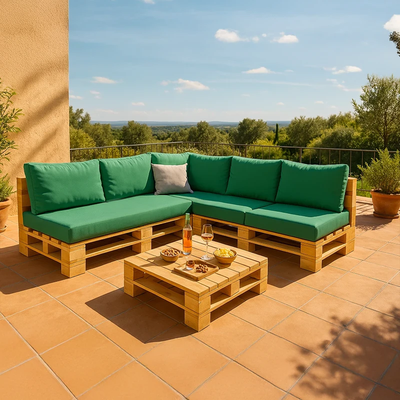 Salon de jardin 6 places en...